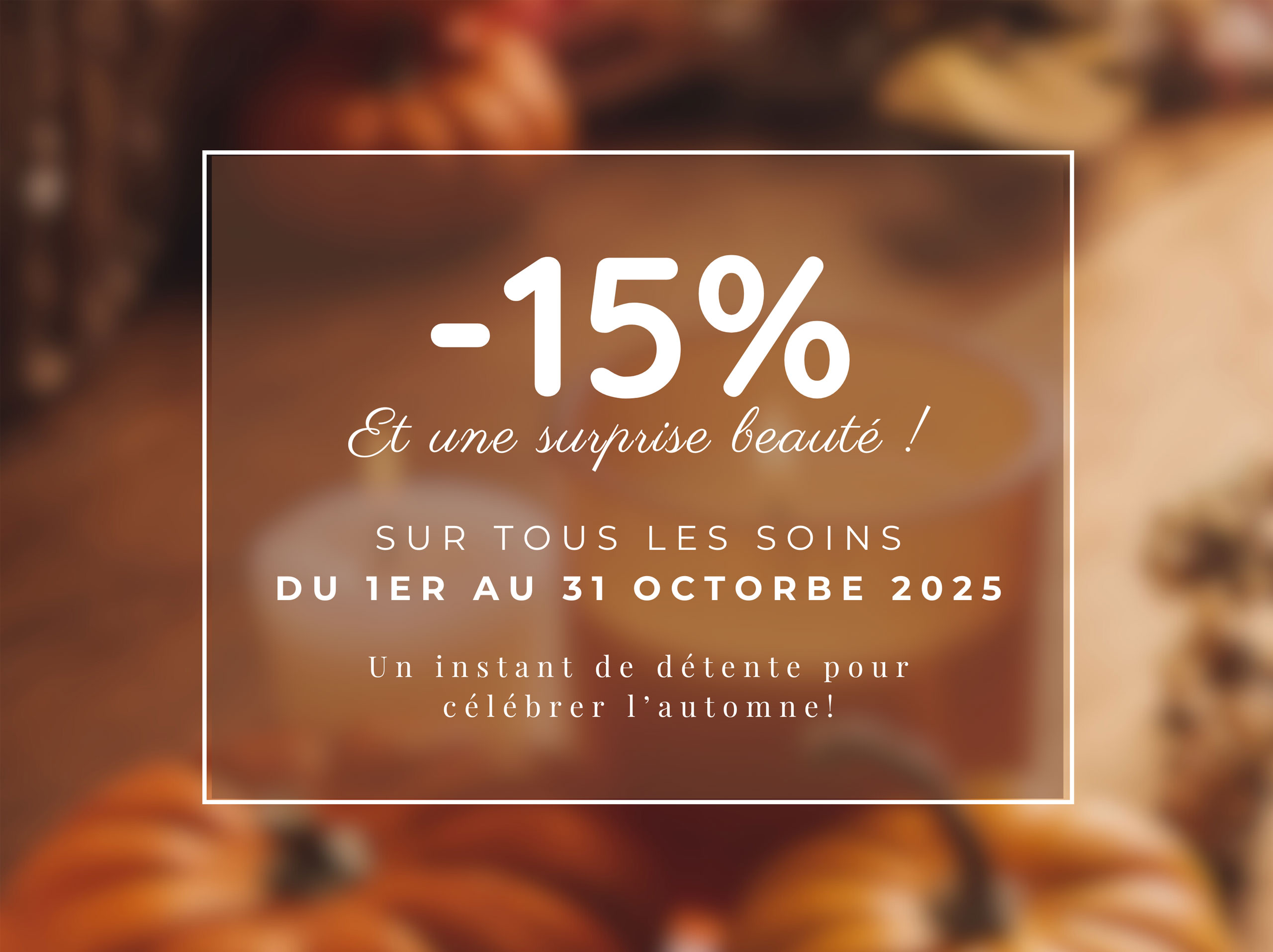 Offre –15 % sur les soins à l’institut Millodie à Bailly-Romainvilliers en octobre 2025